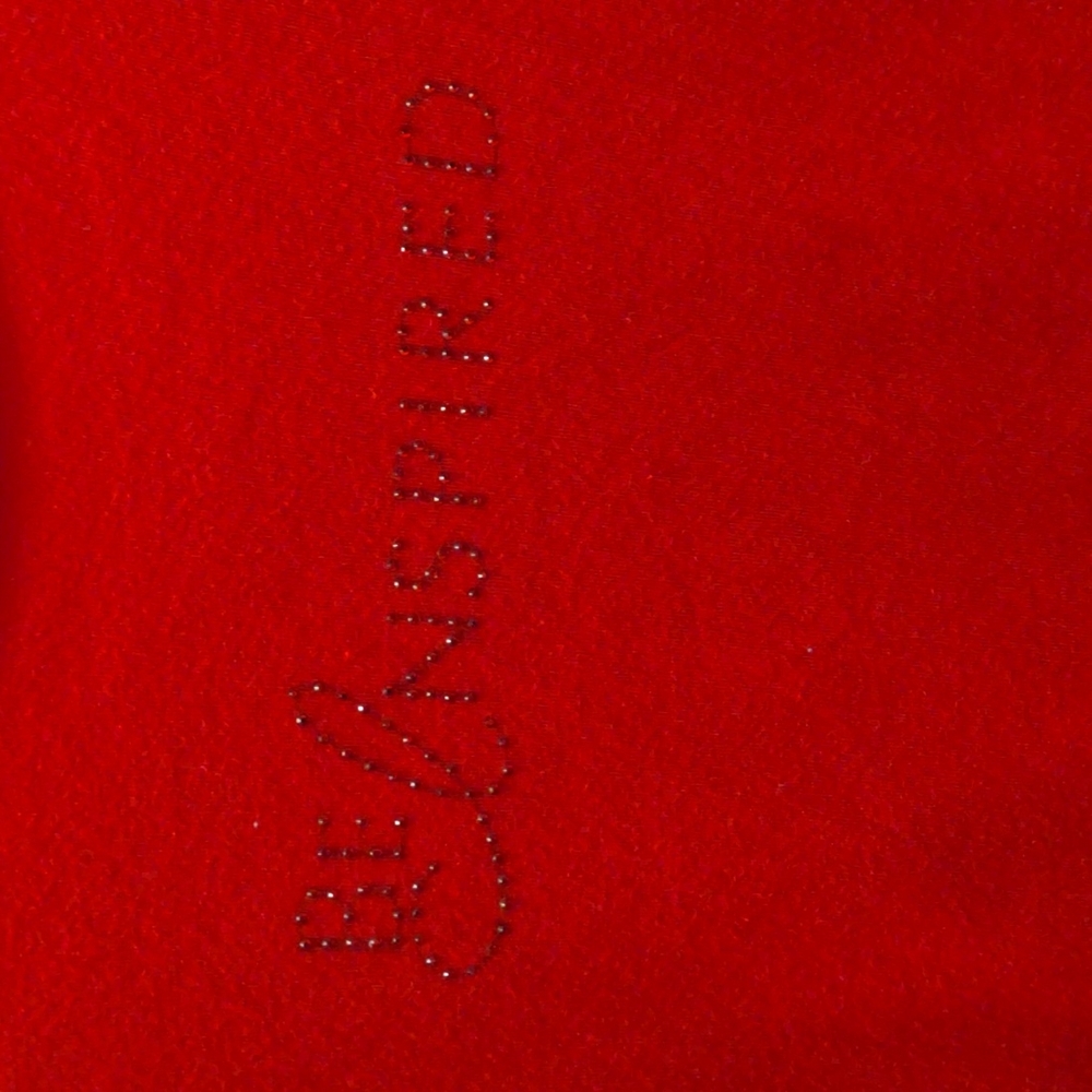 Ladies Red long sleeved shirt - Picture 2 of 5